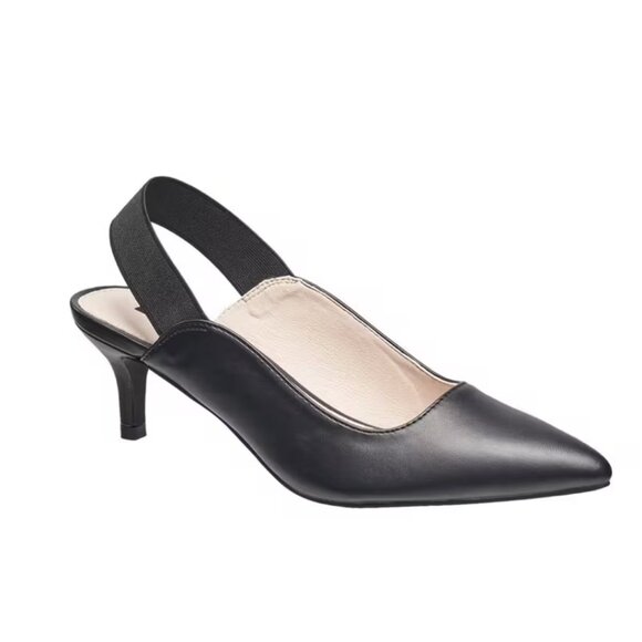 French Connection Shoes - French Connection Women Atmosphere Slingback Black Pump